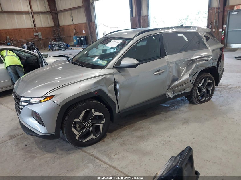 2024 Hyundai Tucson VIN KM8JBDD23RU142944 IAAI salvage auction — SIDE, Mv-907A (New York), sold $6,600 on 2026-07-15 (photo 2)