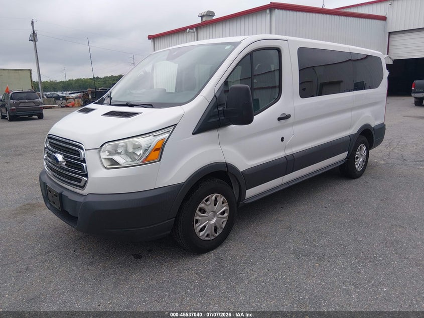 2015 Ford Transit 150 VIN 1FMZK1ZMXFKB27571 IAAI salvage auction — NORMAL WEAR, Sf97 (Maryland), sold $20,500 on 2026-08-18 (photo 2)