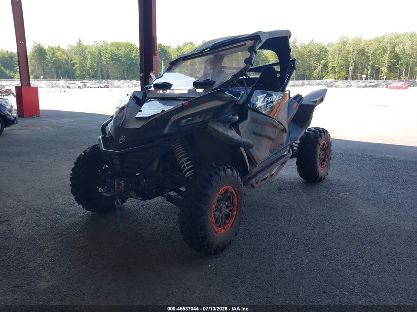 2023 Cf moto Zforce 950 VIN LCELV1ZM5P6001632 IAAI salvage auction — ROLLOVER, Bill Of Sale (New York), sold $3,250 on 2026-07-24 (photo 1)