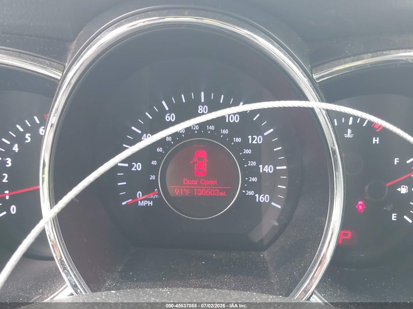 2012 Kia Optima VIN KNAGM4A74C5274070 IAAI salvage auction — FRONT END, Rebuildable (Florida), sold $575 on 2026-07-28 (photo 7)