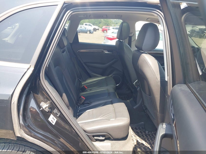 2016 Audi Q5 VIN WA1L2AFP3GA035356 IAAI salvage auction — NORMAL WEAR, Clear (Pennsylvania), sold $3,700 on 2026-07-17 (photo 8)