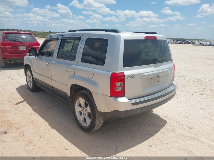 2013 Jeep Liberty (patriot) VIN 1C4NJPBB6DD102265 IAAI salvage auction — NORMAL WEAR, Original (Texas), sold $1,600 on 2026-07-09 (photo 3)