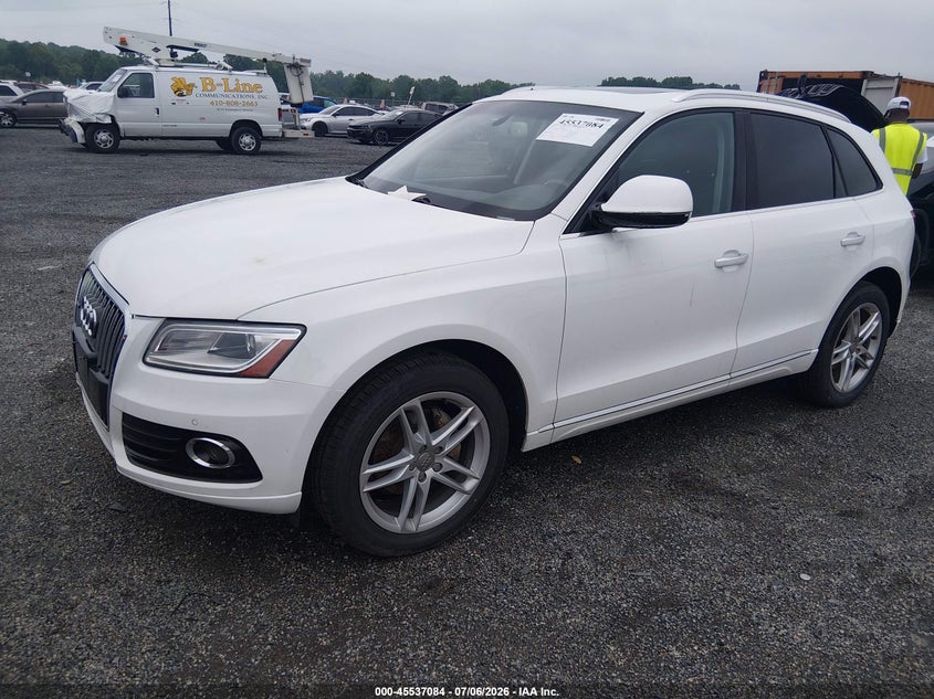 2015 Audi Q5 VIN WA1LFAFPXFA096027 IAAI salvage auction — NORMAL WEAR, Clear (Maryland), sold $1,350 on 2026-07-20 (photo 2)