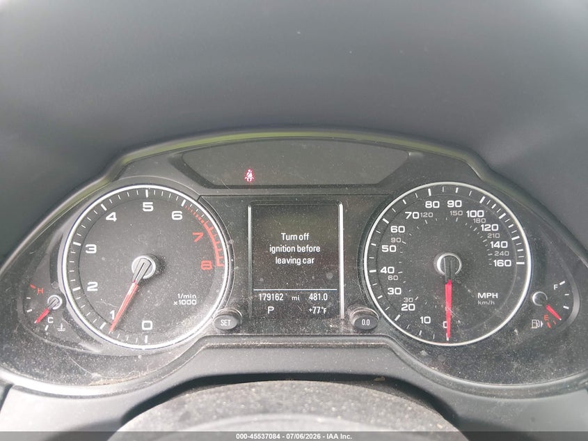 2015 Audi Q5 VIN WA1LFAFPXFA096027 IAAI salvage auction — NORMAL WEAR, Clear (Maryland), sold $1,350 on 2026-07-20 (photo 7)