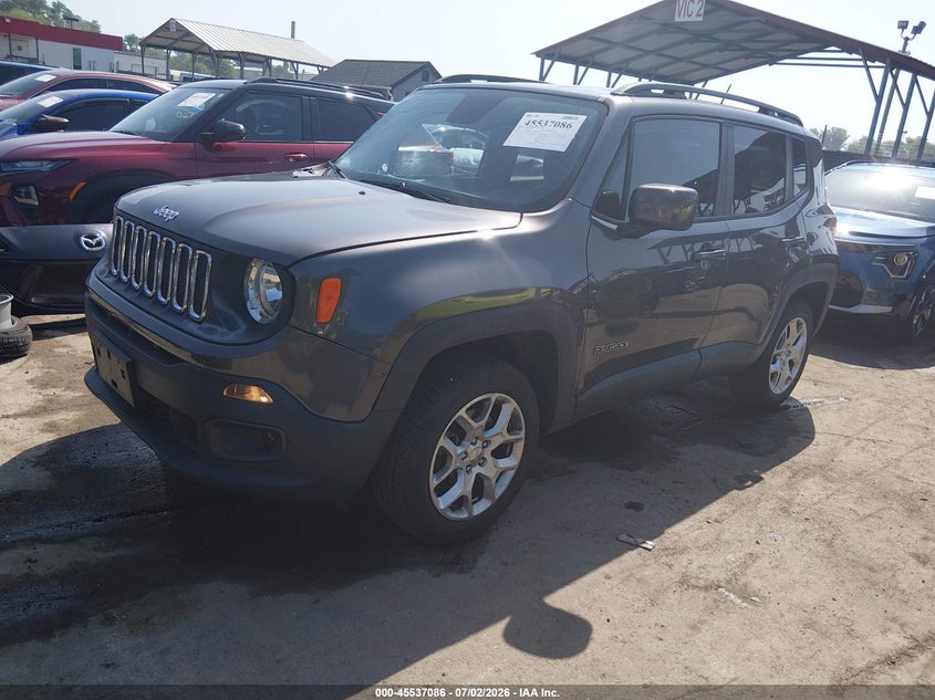 2016 Jeep Renegade VIN ZACCJBBT8GPE17500 IAAI salvage auction — SIDE, Salvage - Greater Than 75% (Maryland), sold $1,200 on 2026-08-13 (photo 2)