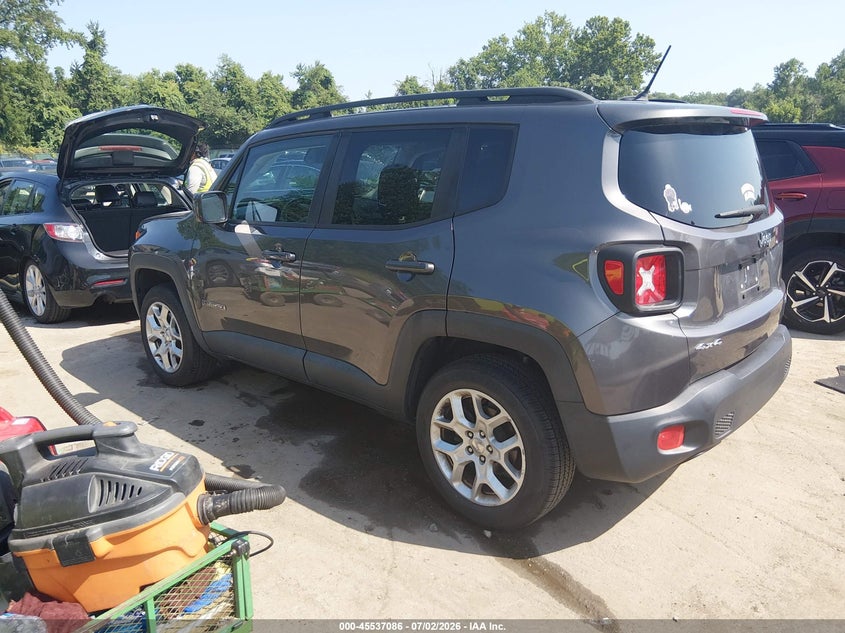 2016 Jeep Renegade VIN ZACCJBBT8GPE17500 IAAI salvage auction — SIDE, Salvage - Greater Than 75% (Maryland), sold $1,200 on 2026-08-13 (photo 3)
