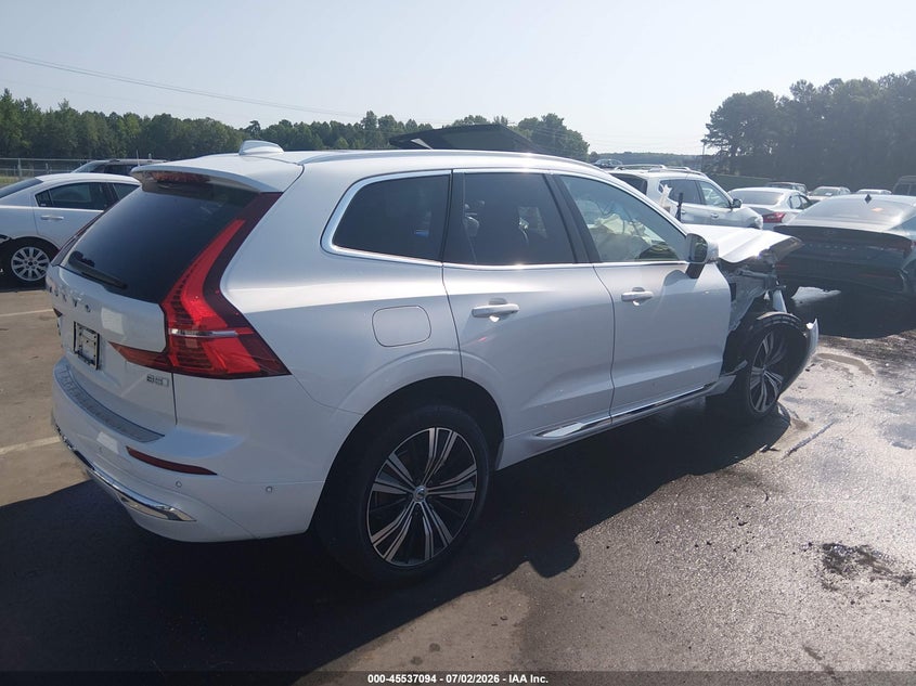 2023 Volvo Xc60 VIN YV4L12DN1P1211849 IAAI salvage auction — FRONT END, Salvage (North Carolina), sold $3,950 on 2026-07-22 (photo 4)