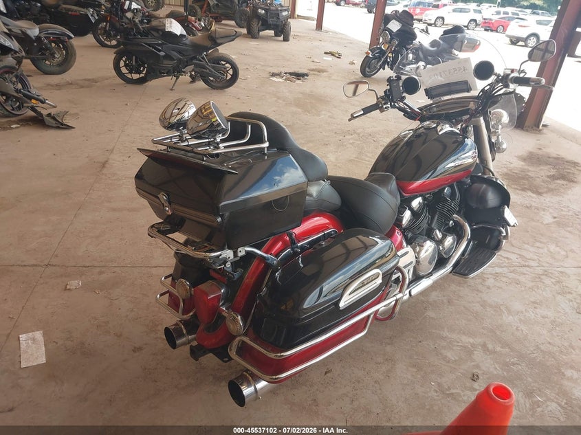 2005 Yamaha Xvz13 VIN JYAVP18E45A000667 IAAI salvage auction — WATER/FLOOD, Salvage (Alabama), sold $25 on 2026-07-28 (photo 4)