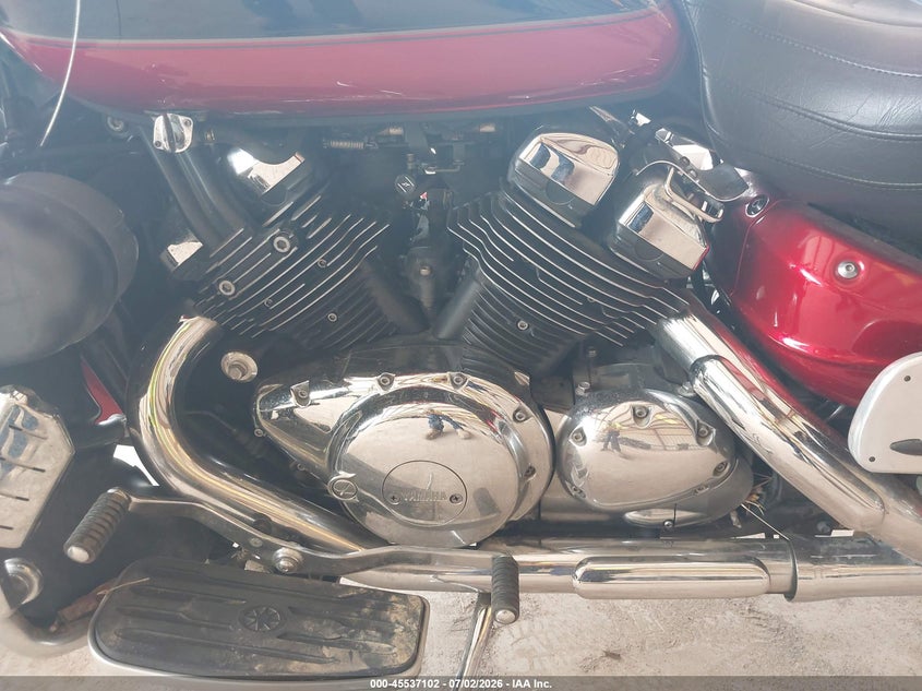 2005 Yamaha Xvz13 VIN JYAVP18E45A000667 IAAI salvage auction — WATER/FLOOD, Salvage (Alabama), sold $25 on 2026-07-28 (photo 9)