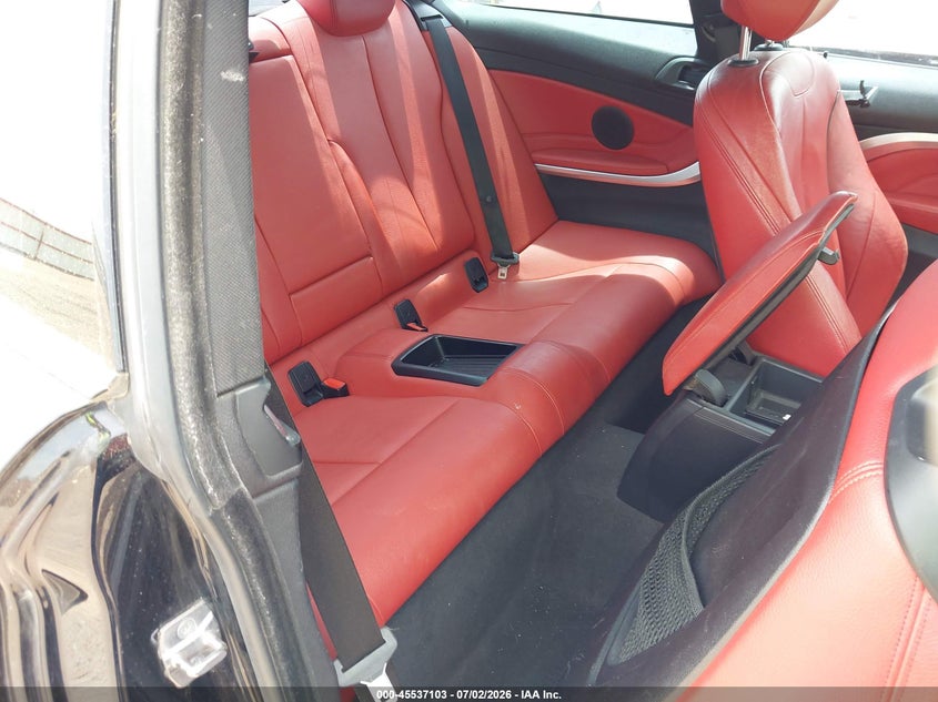 2015 BMW 4er VIN WBA3N7C5XFK225079 IAAI salvage auction — REAR END, Salvage Title, sold $2,150 on 2026-08-10 (photo 8)