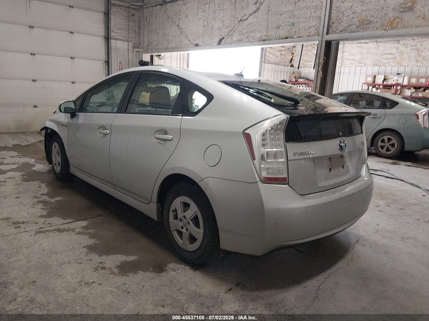 2011 Toyota Prius VIN JTDKN3DUXB0256514 IAAI salvage auction — FRONT END, Bill Of Sale (Alaska), sold $850 on 2026-07-31 (photo 3)
