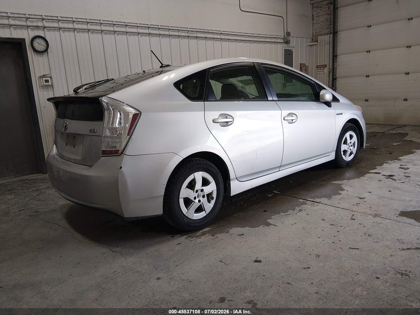 2011 Toyota Prius VIN JTDKN3DUXB0256514 IAAI salvage auction — FRONT END, Bill Of Sale (Alaska), sold $850 on 2026-07-31 (photo 4)