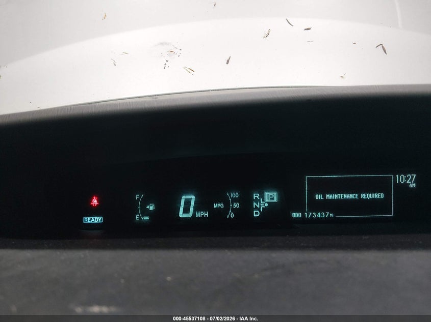 2011 Toyota Prius VIN JTDKN3DUXB0256514 IAAI salvage auction — FRONT END, Bill Of Sale (Alaska), sold $850 on 2026-07-31 (photo 7)