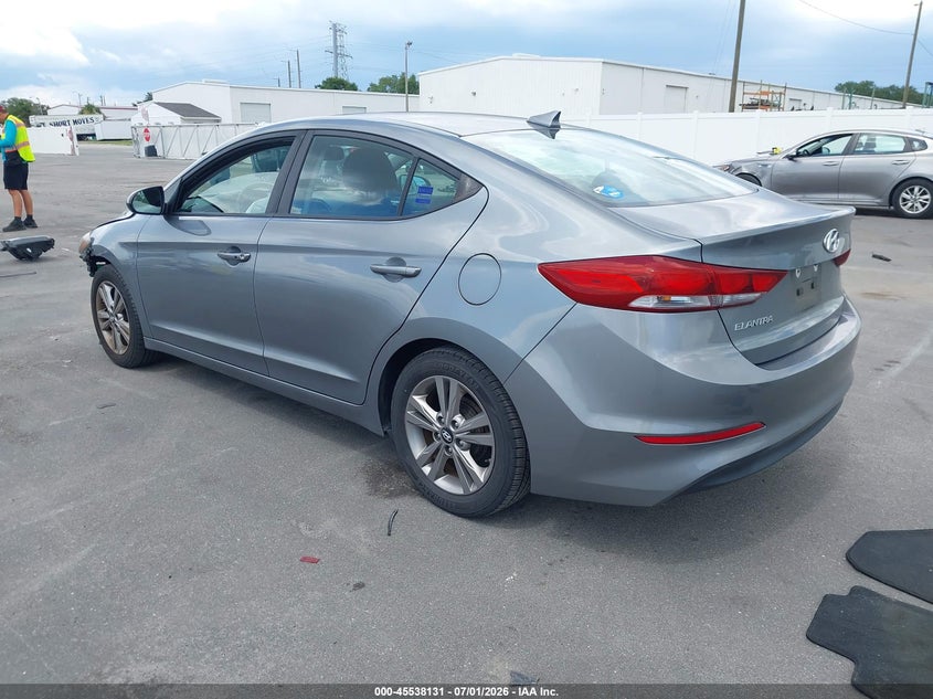2017 Hyundai Elantra VIN KMHD84LF8HU425256 IAAI salvage auction — FRONT END, Salvage Title, sold $1,950 on 2026-07-27 (photo 3)