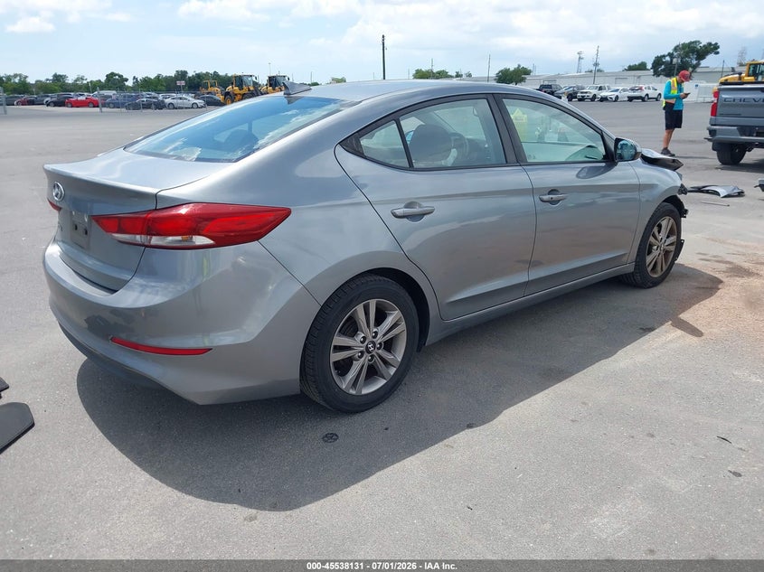 2017 Hyundai Elantra VIN KMHD84LF8HU425256 IAAI salvage auction — FRONT END, Salvage Title, sold $1,950 on 2026-07-27 (photo 4)