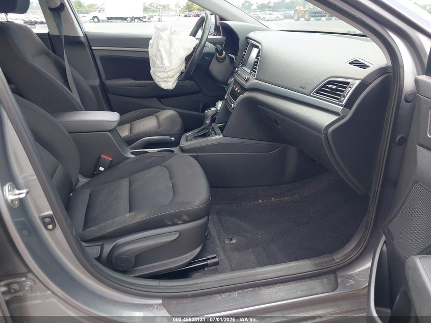 2017 Hyundai Elantra VIN KMHD84LF8HU425256 IAAI salvage auction — FRONT END, Salvage Title, sold $1,950 on 2026-07-27 (photo 5)
