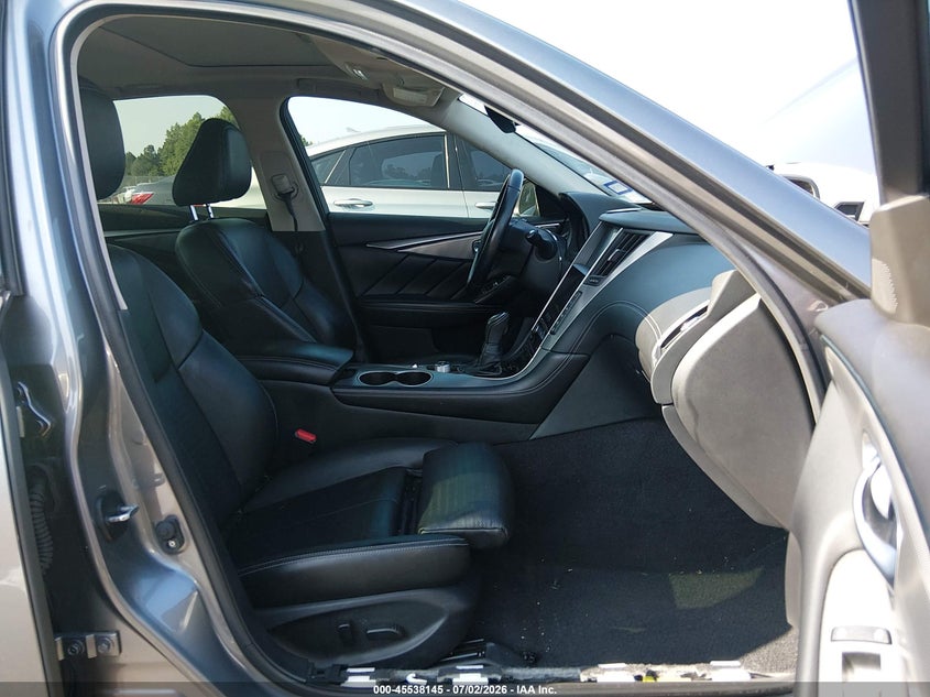 2019 Infiniti Q50 VIN JN1EV7AP0KM541592 IAAI salvage auction — REAR END, Nrc Lienholder Repossession Paperwork (Texas), sold $2,775 on 2026-07-29 (photo 5)