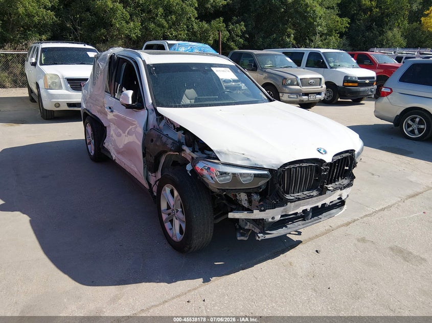 2019 BMW X3 VIN 5UXTR7C54KLF25018 IAAI salvage auction — ALL OVER, Salvage (Texas), sold $2,150 on 2026-07-20 (photo 1)