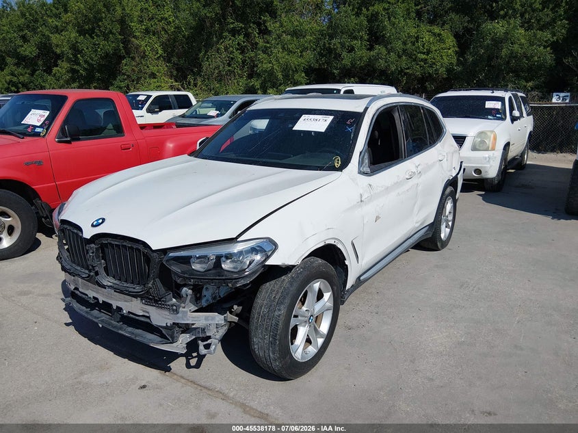 2019 BMW X3 VIN 5UXTR7C54KLF25018 IAAI salvage auction — ALL OVER, Salvage (Texas), sold $2,150 on 2026-07-20 (photo 2)