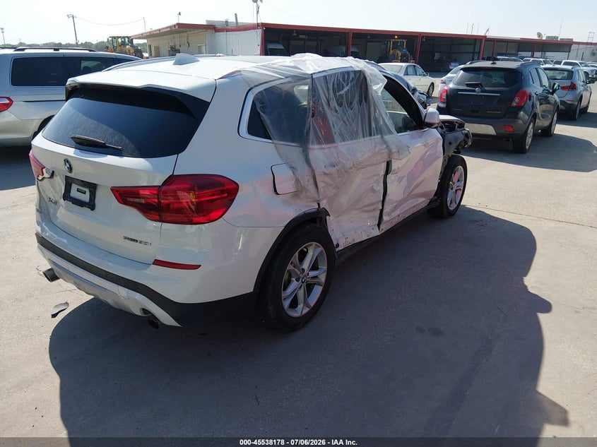 2019 BMW X3 VIN 5UXTR7C54KLF25018 IAAI salvage auction — ALL OVER, Salvage (Texas), sold $2,150 on 2026-07-20 (photo 4)