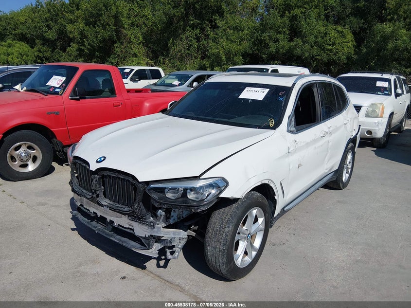 2019 BMW X3 VIN 5UXTR7C54KLF25018 IAAI salvage auction — ALL OVER, Salvage (Texas), sold $2,150 on 2026-07-20 (photo 6)