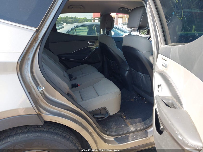 2014 Hyundai Santa fe VIN 5XYZU3LBXEG212156 IAAI salvage auction — SIDE, Salvage (North Carolina), sold $2,150 on 2026-07-23 (photo 8)
