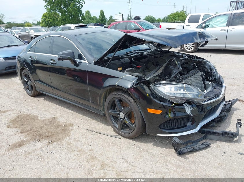 2015 Mercedes-benz Clc-klasse VIN WDDLJ6HB4FA144453 IAAI salvage auction — FRONT END, Clear (Michigan), sold $3,700 on 2026-07-30 (photo 1)