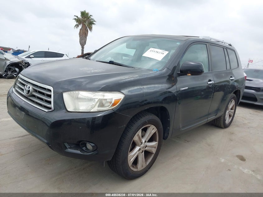 2010 Toyota Highlander VIN 5TDYK3EH7AS011699 IAAI salvage auction — NORMAL WEAR, Clear - Dealer Only (California), sold $2,925 on 2026-07-15 (photo 2)