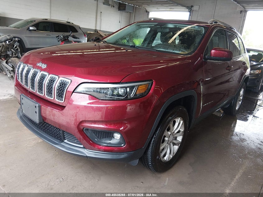 2019 Jeep Cherokee VIN 1C4PJMCB4KD343616 IAAI salvage auction — NORMAL WEAR, Sf97 (New York), sold $8,000 on 2026-08-20 (photo 2)
