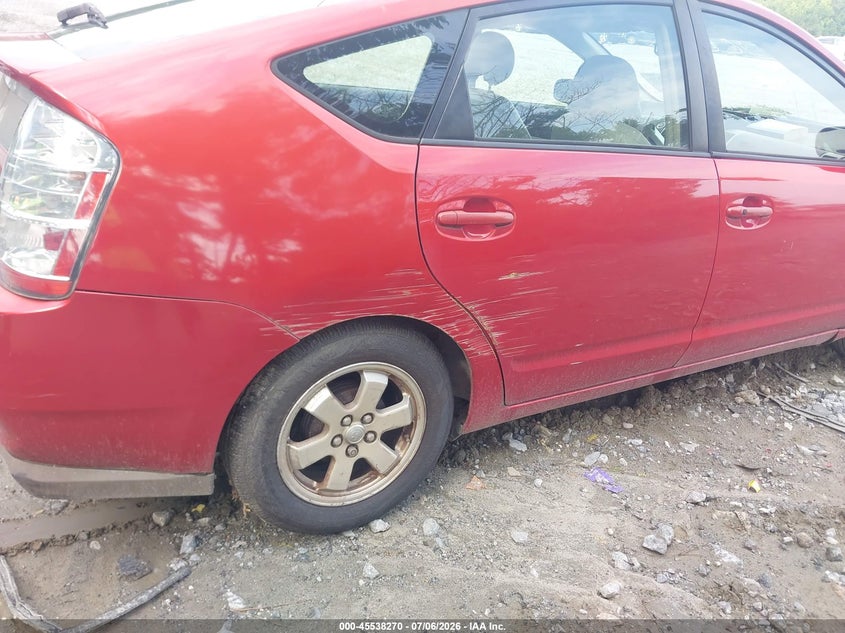 2008 Toyota Prius VIN JTDKB20UX83403303 IAAI salvage auction — NORMAL WEAR, Clear (Georgia), sold $550 on 2026-07-28 (photo 6)