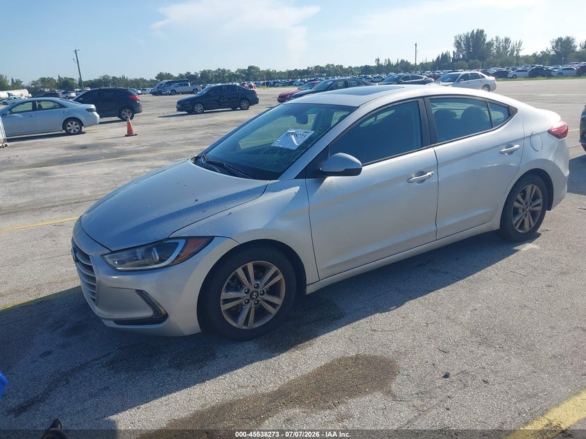 2018 Hyundai Elantra VIN KMHD84LF6JU572150 IAAI salvage auction — SIDE, Rebuildable (Florida), sold $25 on 2026-07-30 (photo 2)