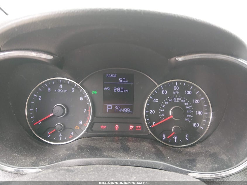 2015 Kia Forte VIN KNAFX4A69F5281725 IAAI salvage auction — NORMAL WEAR, Clear (Missouri), sold $850 on 2026-07-17 (photo 7)
