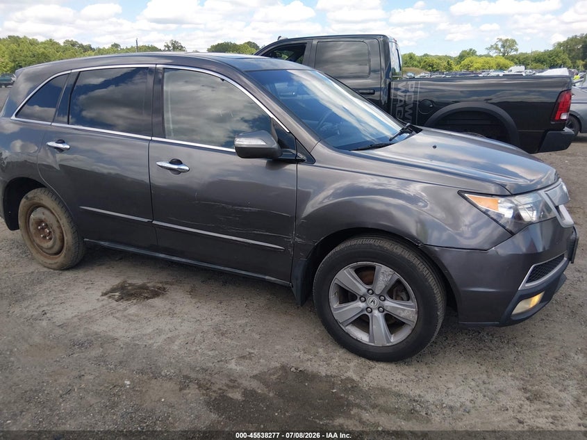 2010 Acura Mdx VIN 2HNYD2H57AH520514 IAAI salvage auction — UNKNOWN, Salvage - Greater Than 75% (Maryland), sold $475 on 2026-08-01 (photo 1)