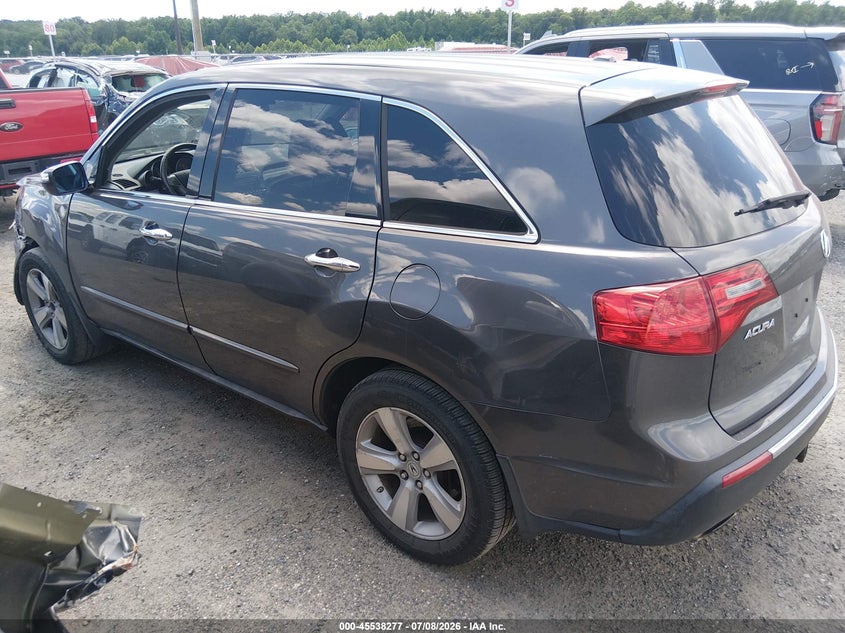 2010 Acura Mdx VIN 2HNYD2H57AH520514 IAAI salvage auction — UNKNOWN, Salvage - Greater Than 75% (Maryland), sold $475 on 2026-08-01 (photo 3)