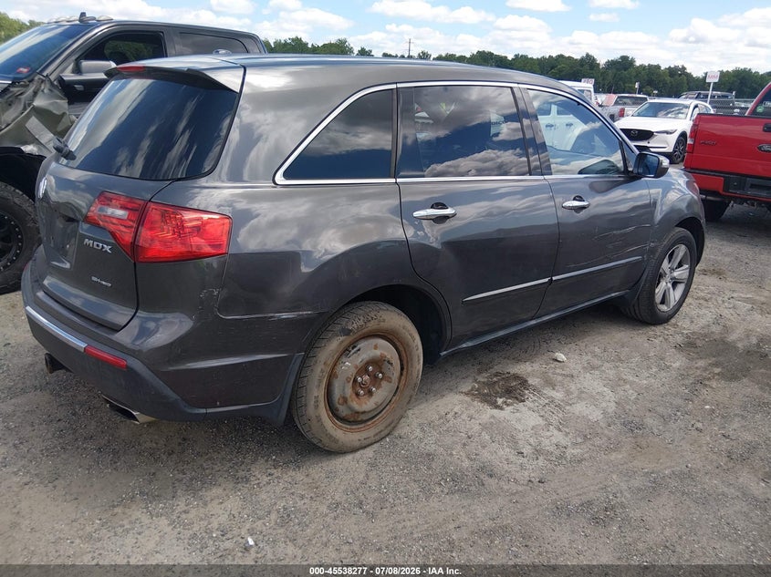 2010 Acura Mdx VIN 2HNYD2H57AH520514 IAAI salvage auction — UNKNOWN, Salvage - Greater Than 75% (Maryland), sold $475 on 2026-08-01 (photo 4)