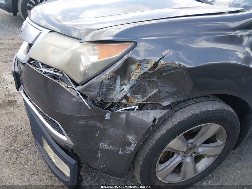2010 Acura Mdx VIN 2HNYD2H57AH520514 IAAI salvage auction — UNKNOWN, Salvage - Greater Than 75% (Maryland), sold $475 on 2026-08-01 (photo 6)