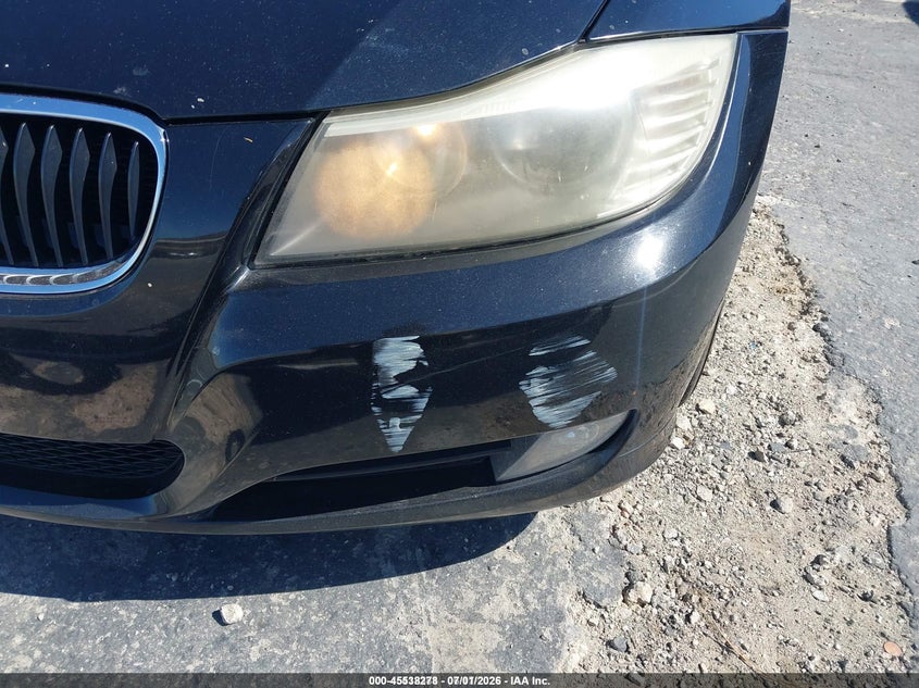 2009 BMW 3 series VIN WBAPH57539NL80518 IAAI salvage auction — LEFT FRONT, Clear - Dealer Only (California), sold $1,100 on 2026-07-22 (photo 6)