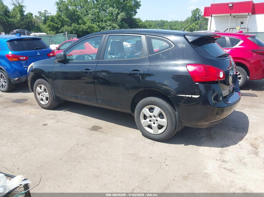 2009 Nissan Rogue sport VIN JN8AS58T49W324495 IAAI salvage auction — REAR END, Salvage - Greater Than 75% (Maryland), sold $25 on 2026-07-23 (photo 3)