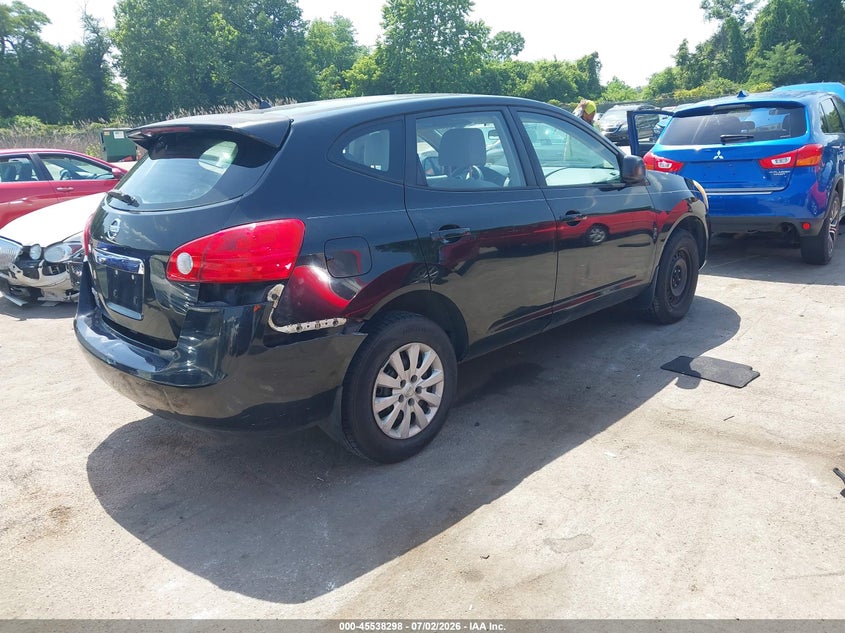 2009 Nissan Rogue sport VIN JN8AS58T49W324495 IAAI salvage auction — REAR END, Salvage - Greater Than 75% (Maryland), sold $25 on 2026-07-23 (photo 4)