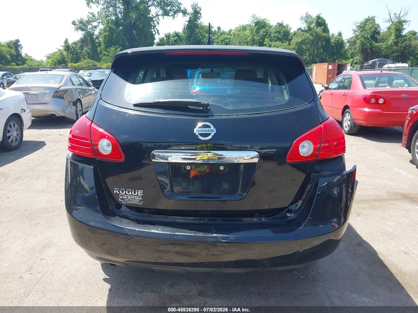 2009 Nissan Rogue sport VIN JN8AS58T49W324495 IAAI salvage auction — REAR END, Salvage - Greater Than 75% (Maryland), sold $25 on 2026-07-23 (photo 6)