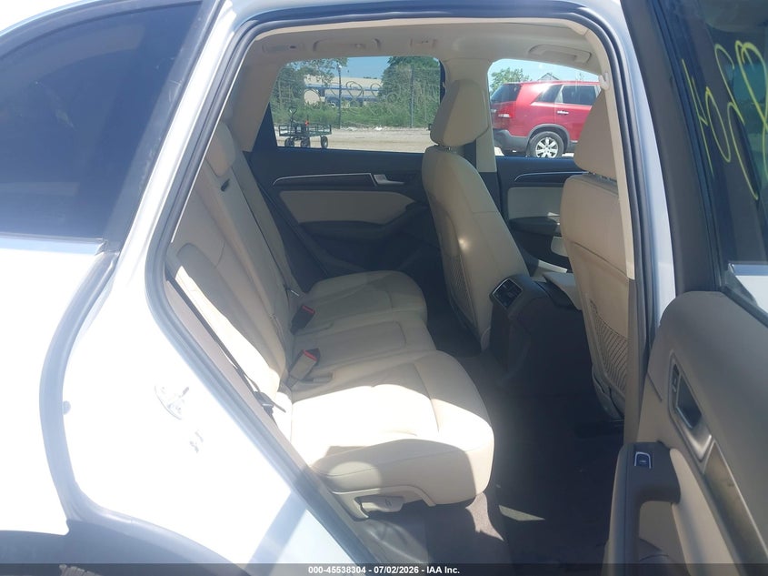 2016 Audi Q5 VIN WA1L2AFP1GA134967 IAAI salvage auction — FRONT END, Clear (Wisconsin), sold $6,300 on 2026-07-14 (photo 8)