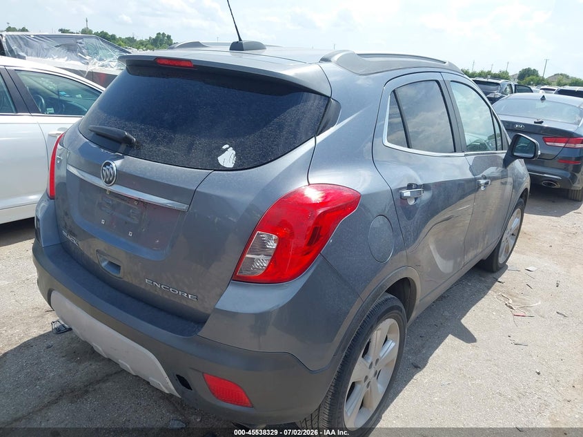 2015 Buick Encore VIN KL4CJASB0FB155587 IAAI salvage auction — NORMAL WEAR, Original (Texas), sold $1,225 on 2026-07-29 (photo 4)