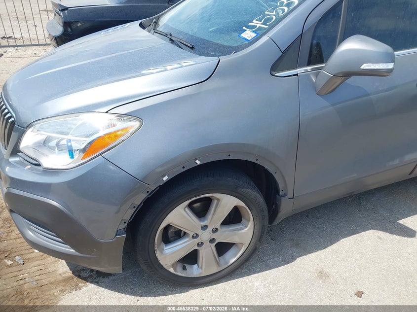 2015 Buick Encore VIN KL4CJASB0FB155587 IAAI salvage auction — NORMAL WEAR, Original (Texas), sold $1,225 on 2026-07-29 (photo 6)