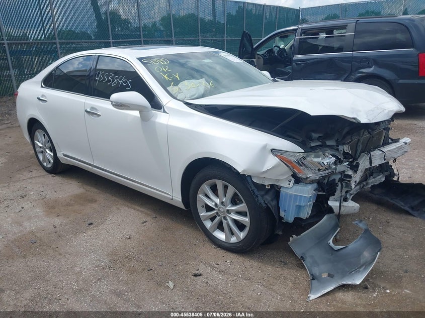 2011 Lexus Es 350 VIN JTHBK1EGXB2447309 IAAI salvage auction — FRONT END, Salvage (Indiana), sold $625 on 2026-07-28 (photo 1)