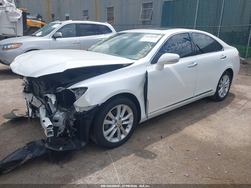 2011 Lexus Es 350 VIN JTHBK1EGXB2447309 IAAI salvage auction — FRONT END, Salvage (Indiana), sold $625 on 2026-07-28 (photo 2)