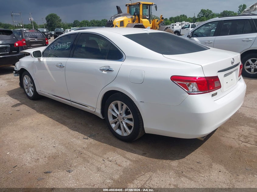 2011 Lexus Es 350 VIN JTHBK1EGXB2447309 IAAI salvage auction — FRONT END, Salvage (Indiana), sold $625 on 2026-07-28 (photo 3)