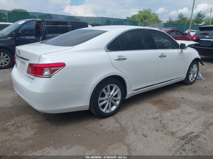 2011 Lexus Es 350 VIN JTHBK1EGXB2447309 IAAI salvage auction — FRONT END, Salvage (Indiana), sold $625 on 2026-07-28 (photo 4)