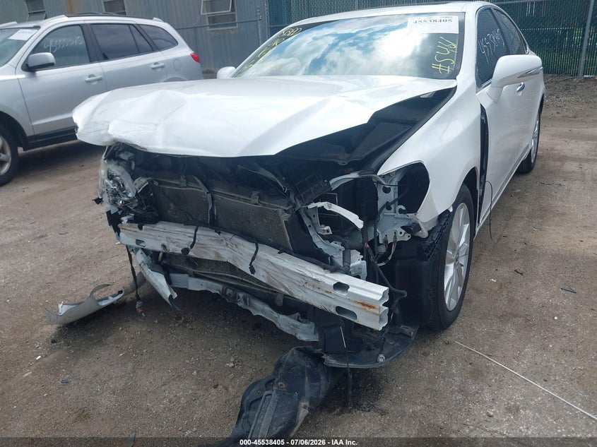 2011 Lexus Es 350 VIN JTHBK1EGXB2447309 IAAI salvage auction — FRONT END, Salvage (Indiana), sold $625 on 2026-07-28 (photo 6)