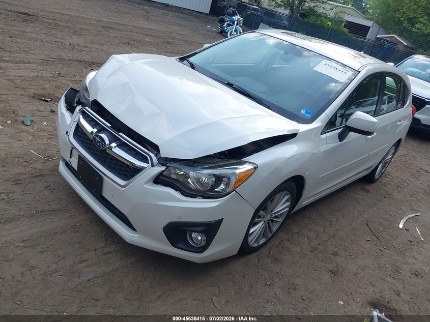 2014 Subaru Impreza VIN JF1GPAD60E8261108 IAAI salvage auction — FRONT END, Clear (Virginia), sold $850 on 2026-07-30 (photo 2)