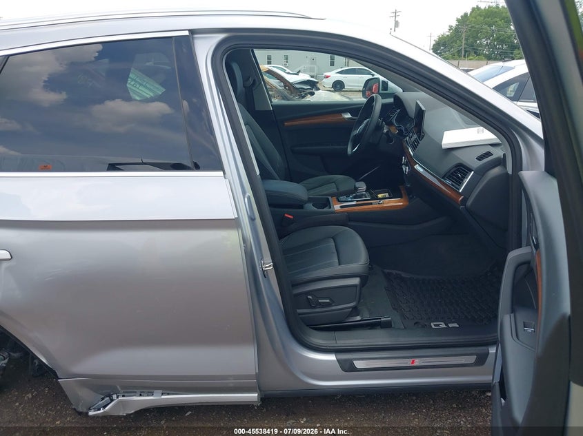 2023 Audi Q5 VIN WA1GAAFY1P2072932 IAAI salvage auction — LEFT REAR, Salvage (Ohio), sold $3,150 on 2026-07-23 (photo 5)